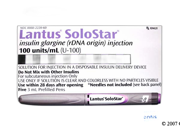 Lantus Coupon - Lantus 5 solostar pens of 3ml carton